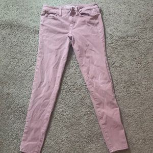 American Eagle Light Pink/Salmon Jeggings